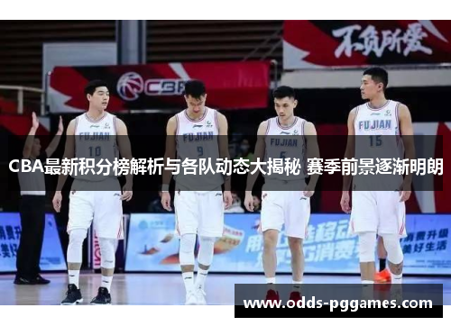 CBA最新积分榜解析与各队动态大揭秘 赛季前景逐渐明朗