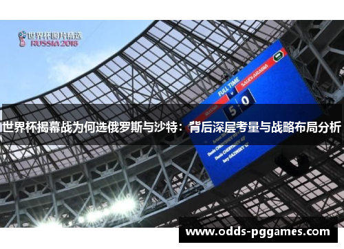 世界杯揭幕战为何选俄罗斯与沙特：背后深层考量与战略布局分析
